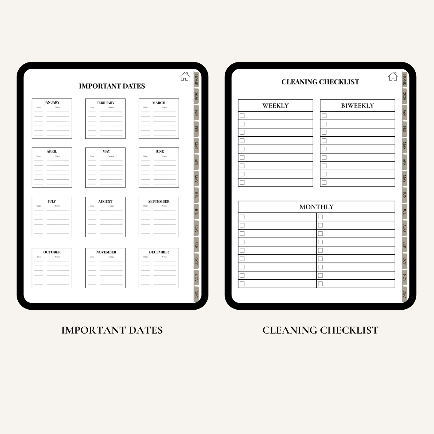 Plan It Skinny - 2026 Digital Planner